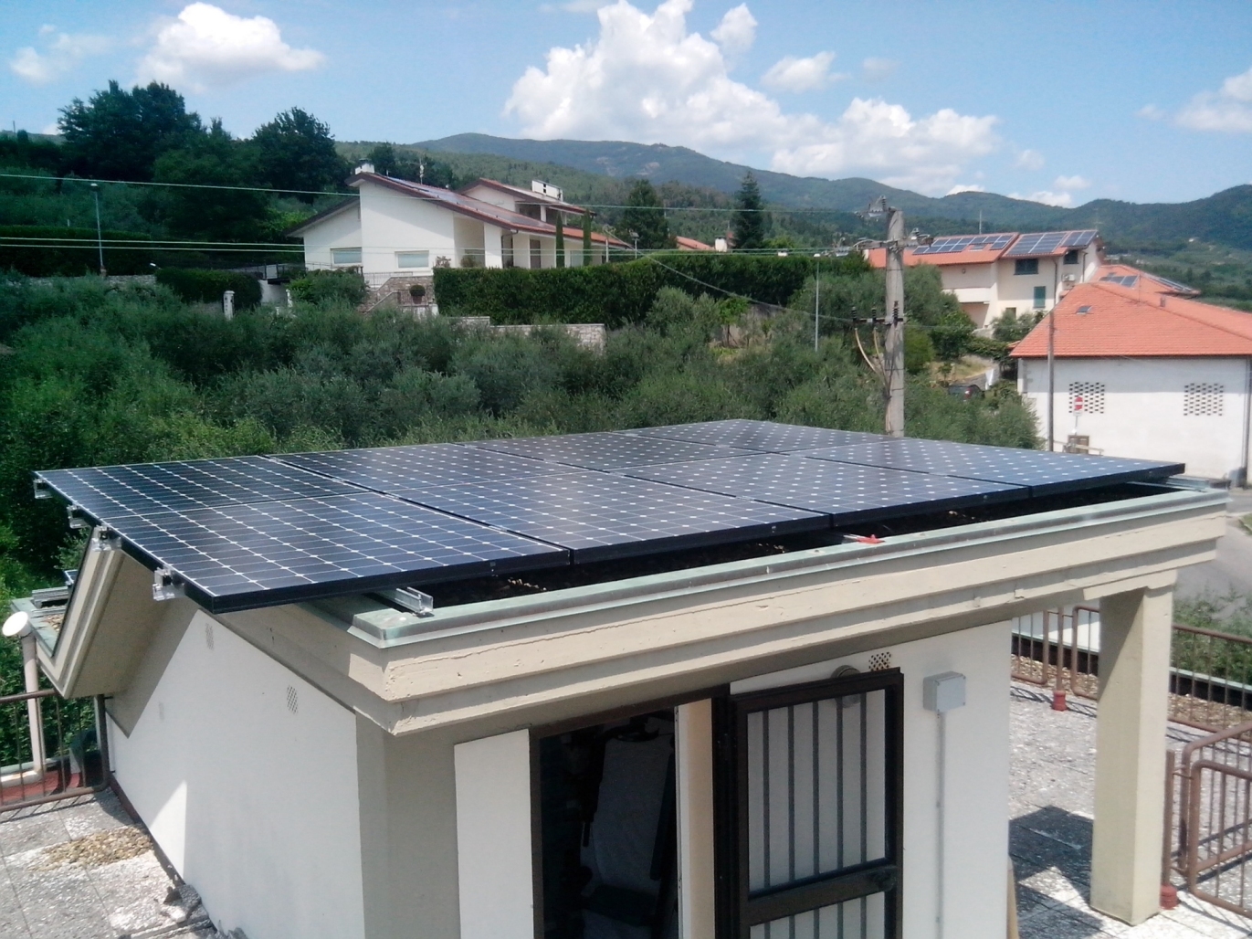 Impianto Fotovoltaico SunPower-Lightland a Montemurlo Prato Toscana
